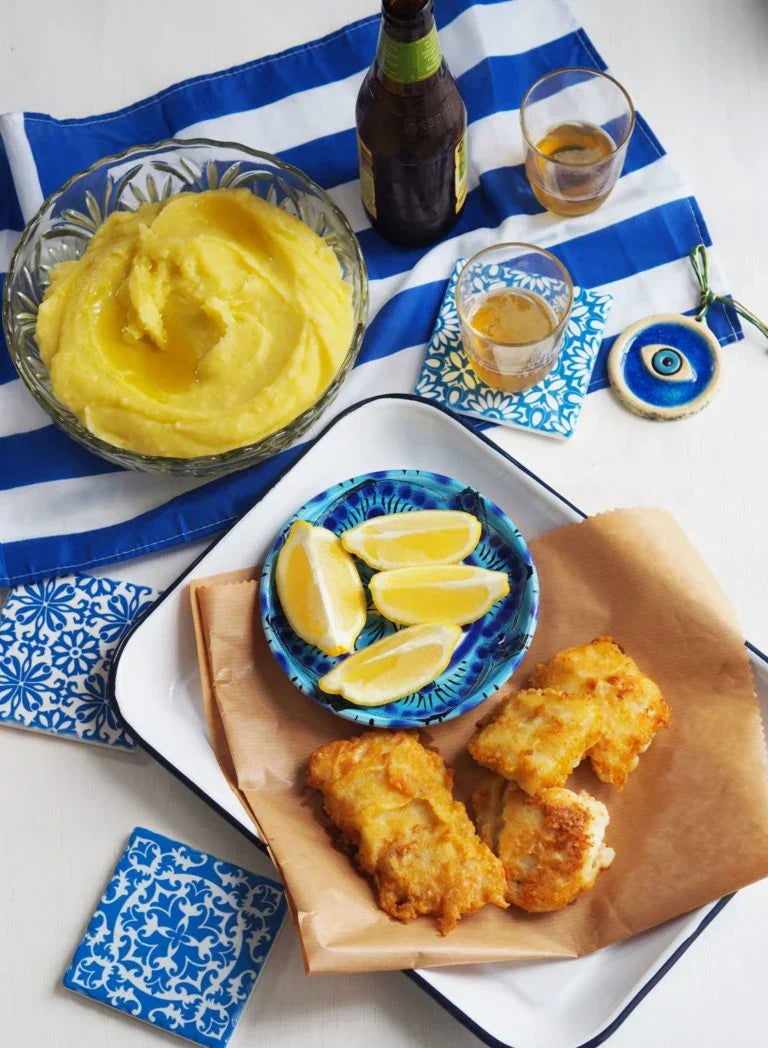 Bakaliaros Skordalia with Argilos EVOO Recipe