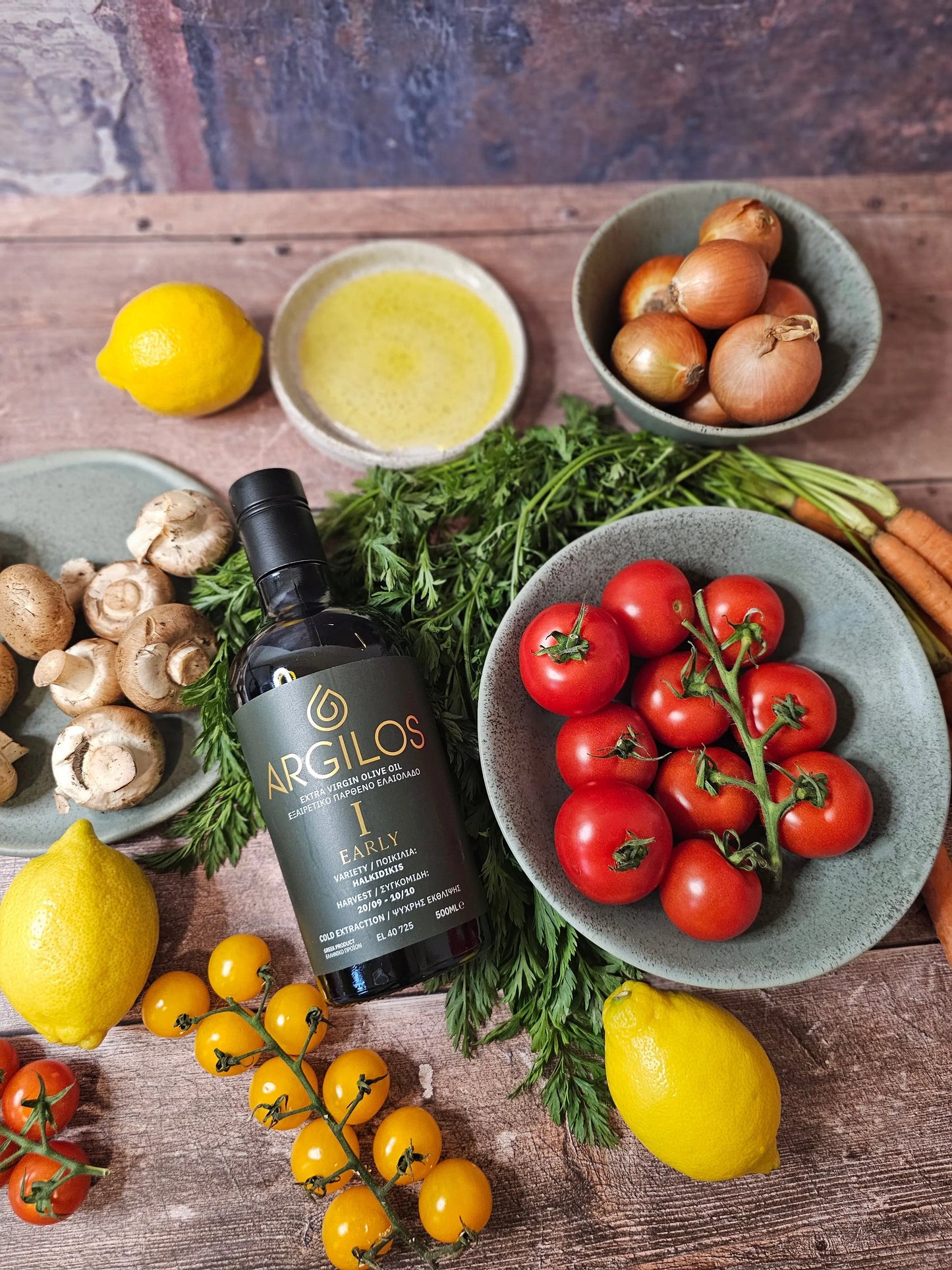 ARGILOS I (Early Harvest) Extra Virgin Olive Oil (500ml) - Nostos Goods