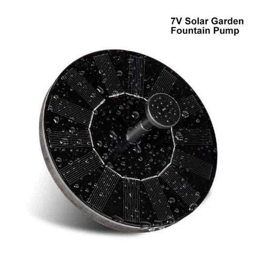 Floating Solar Fountain Pump with Automatic Operation for Birdbaths and Ponds
