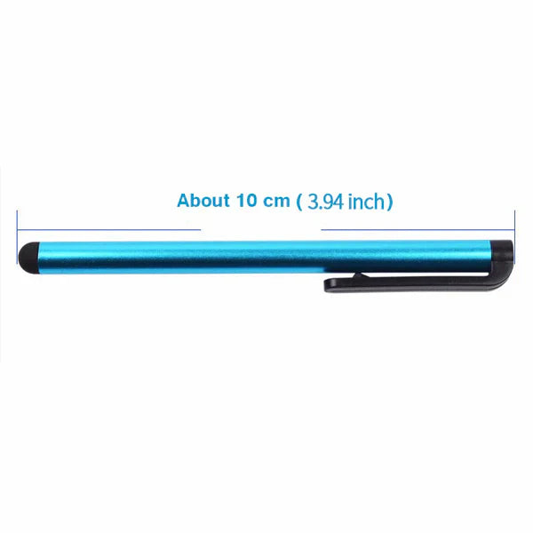 Touch Screen Stylus Set with Rubber Tips for Precise Icon Selection, 10 Pack