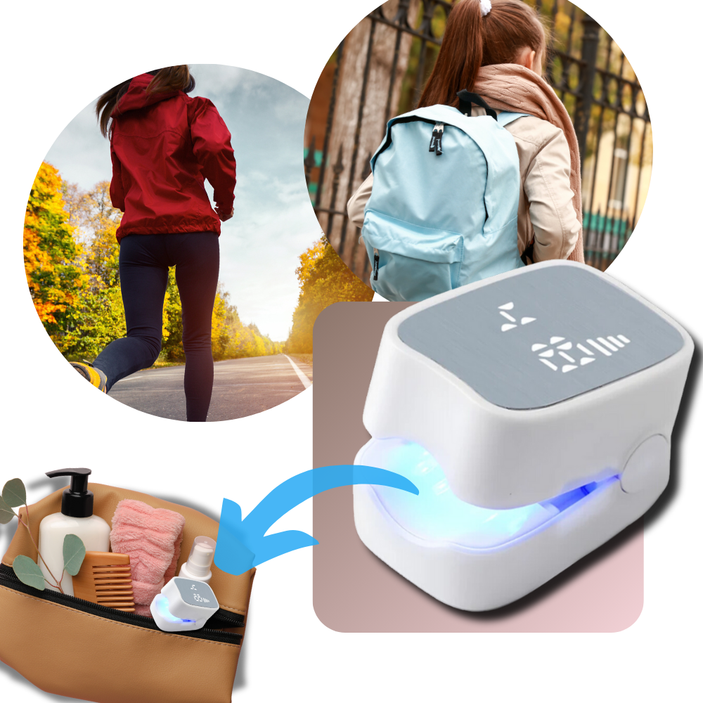 Dual Laser Nail Treatment Device with Blue Light and Pulsed Mode, 7-Minute Sessions