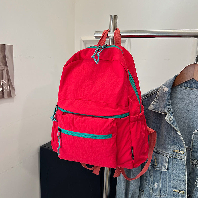 Hiking Backpack with Weather Resistant Fabric and Padded Straps, Multiple Compartments