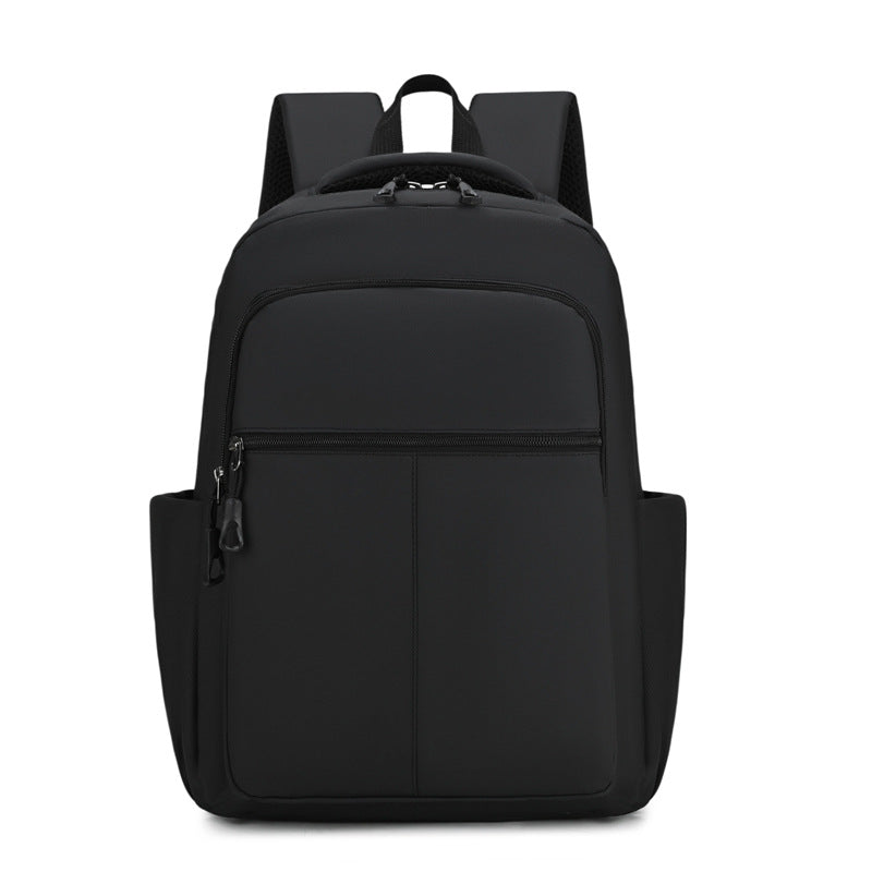 Laptop Backpack with Waterproof Fabric and Breathable Mesh Panel for 15.6in Laptops