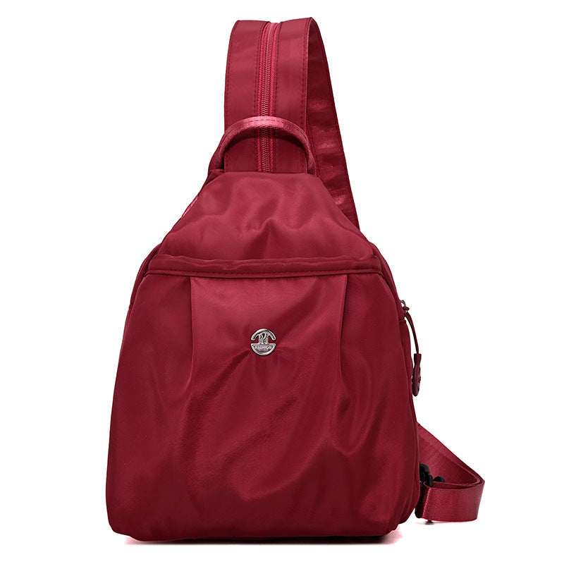 Sling Backpack with Adjustable Strap and Multiple Compartments for Everyday Use