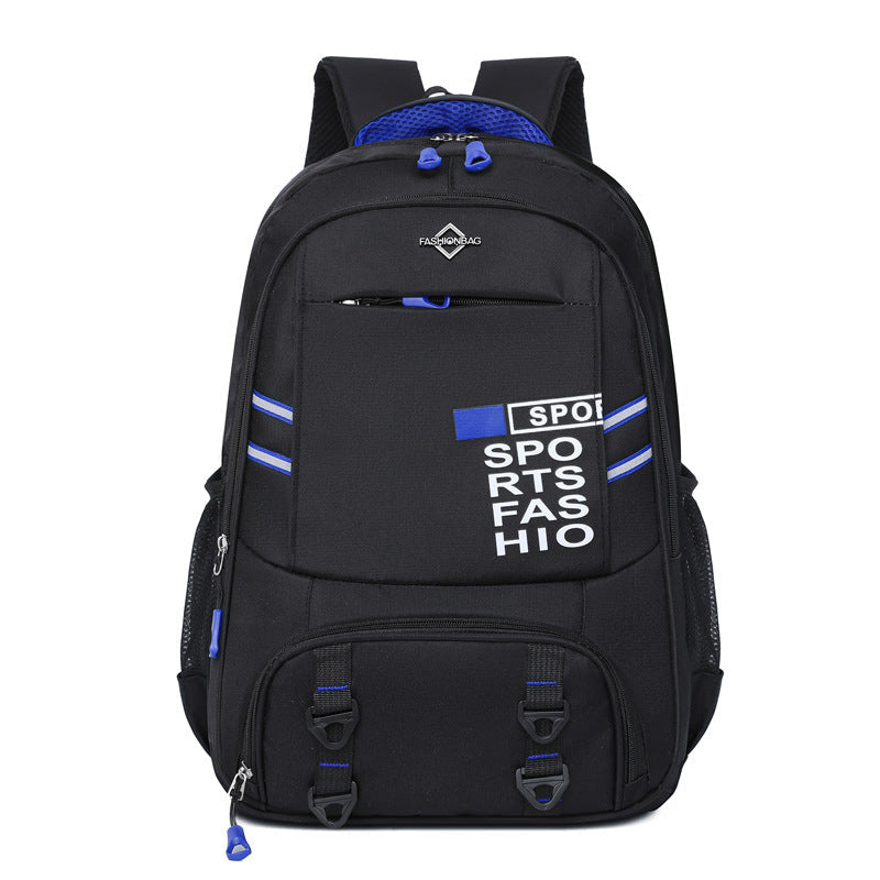 Sports Backpack with Multiple Compartments and Adjustable Padded Straps, Water Resistant