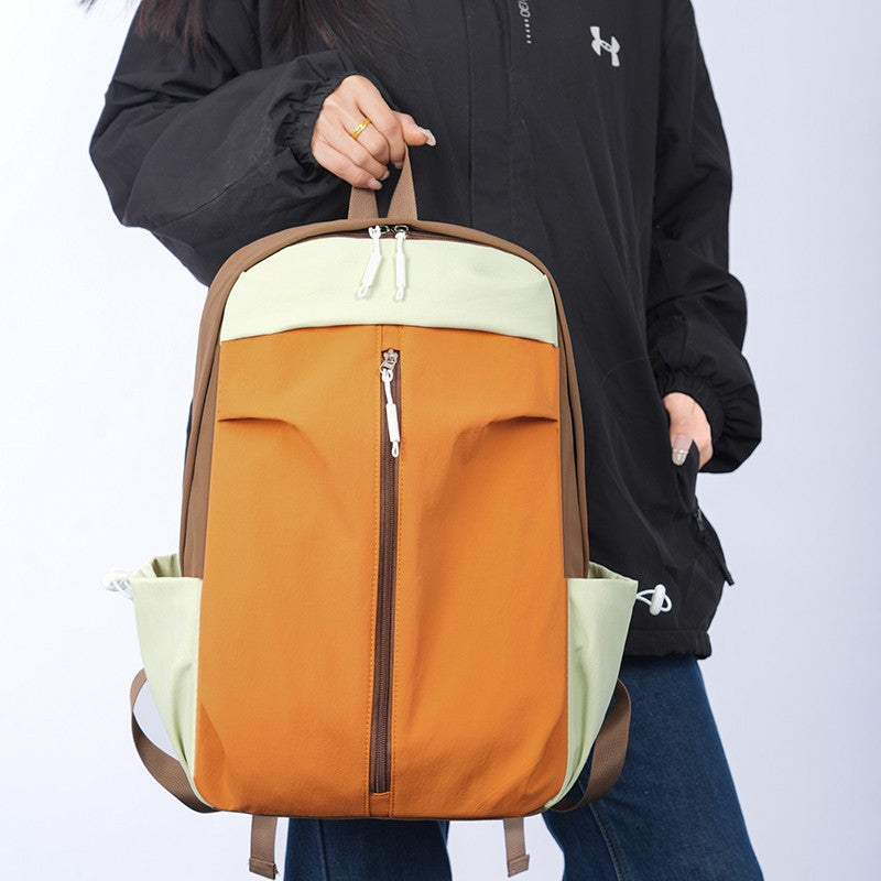 Travel Backpack with Padded Laptop Sleeve and Dual Zipper Access, Multiple Compartments