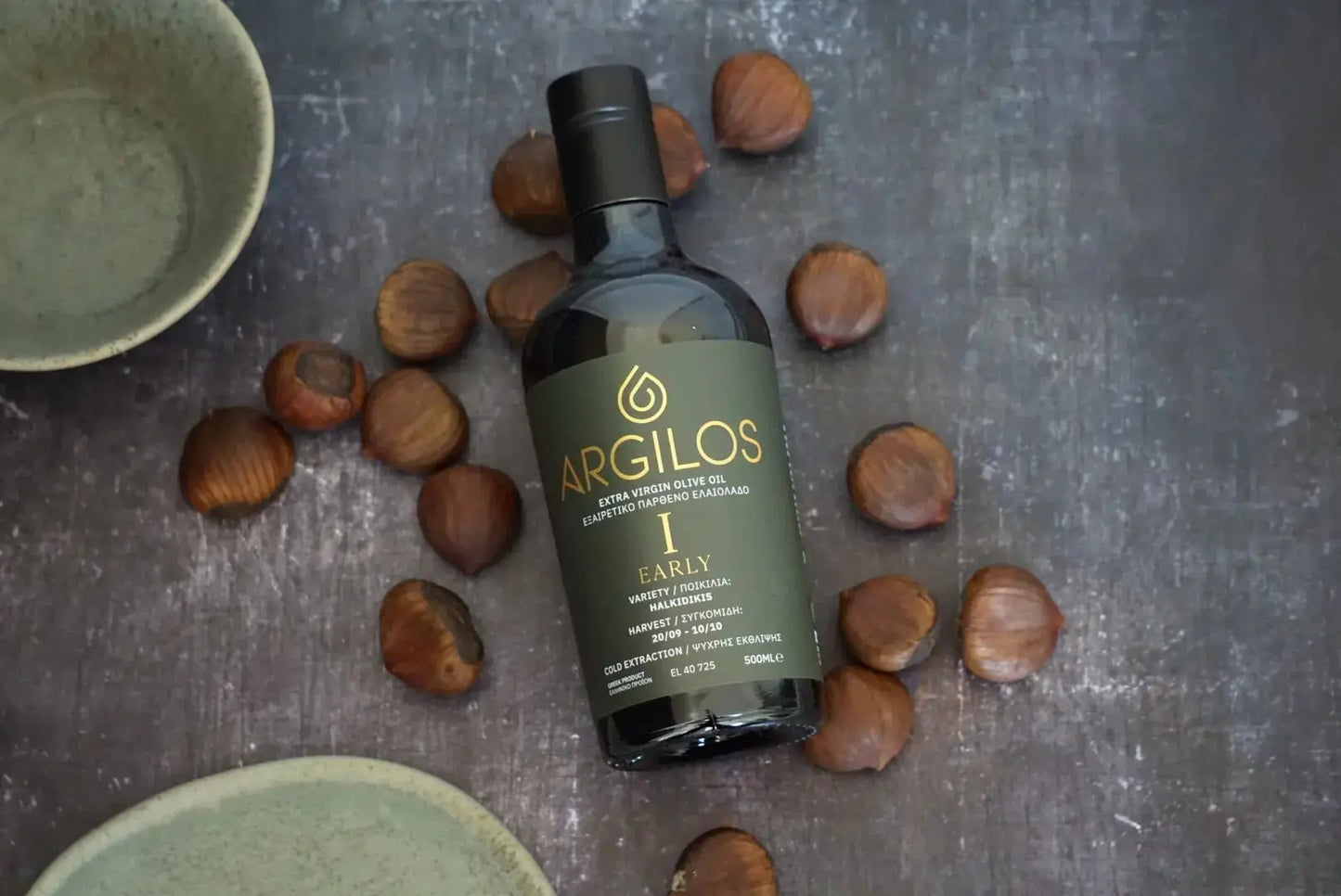ARGILOS I (Early Harvest) Extra Virgin Olive Oil (500ml) - Nostos Goods