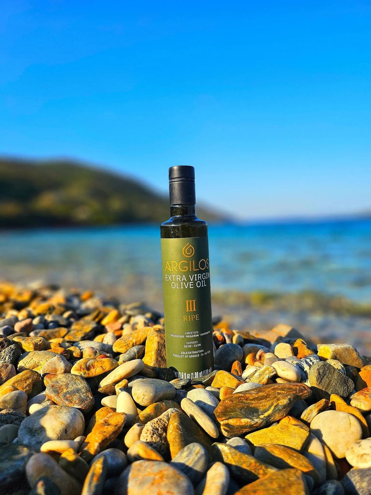 ARGILOS III RIPE Extra Virgin Olive Oil (500ml) - Nostos Goods