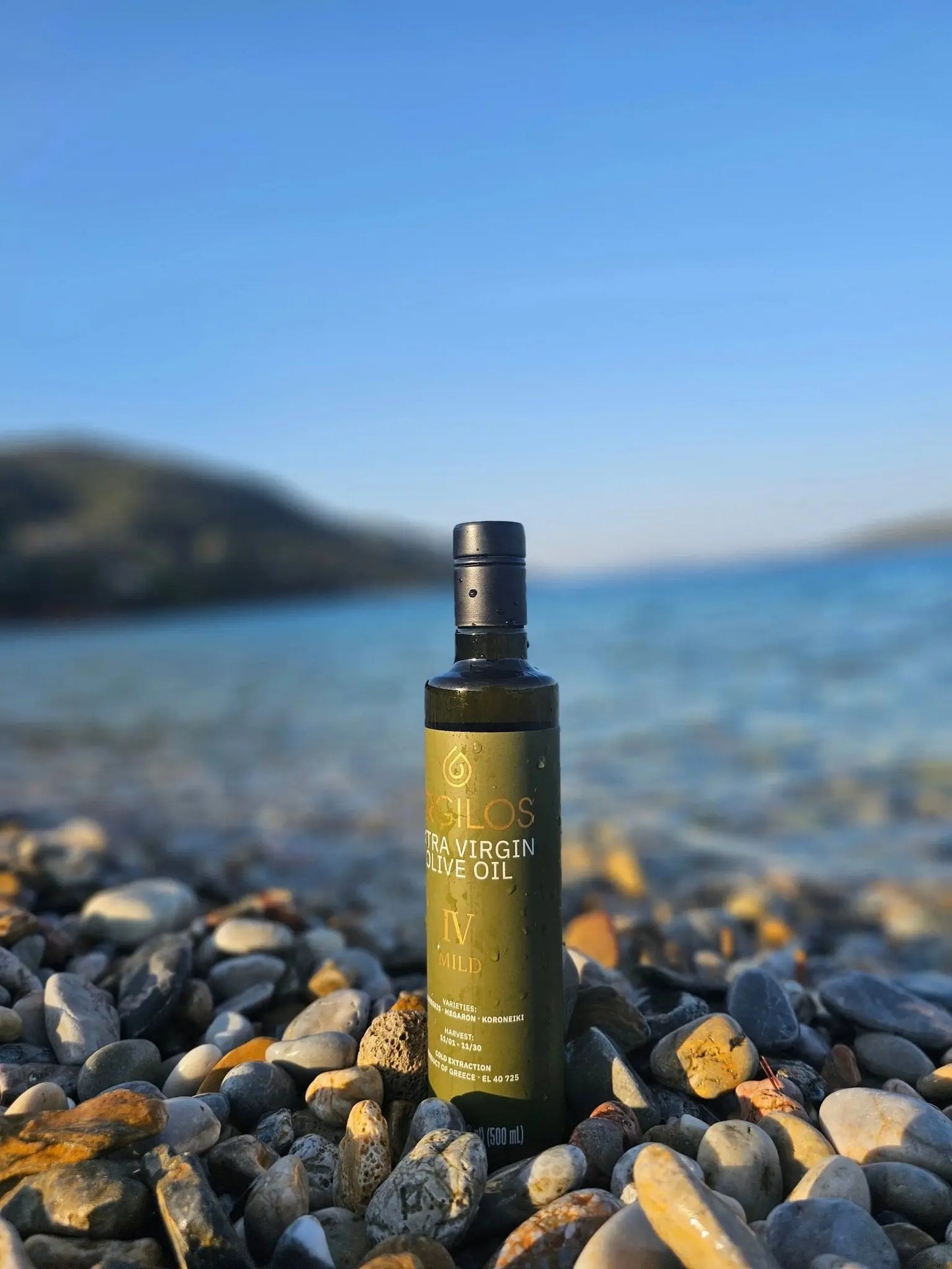ARGILOS IV MILD Extra Virgin Olive Oil (500ml) - Nostos Goods