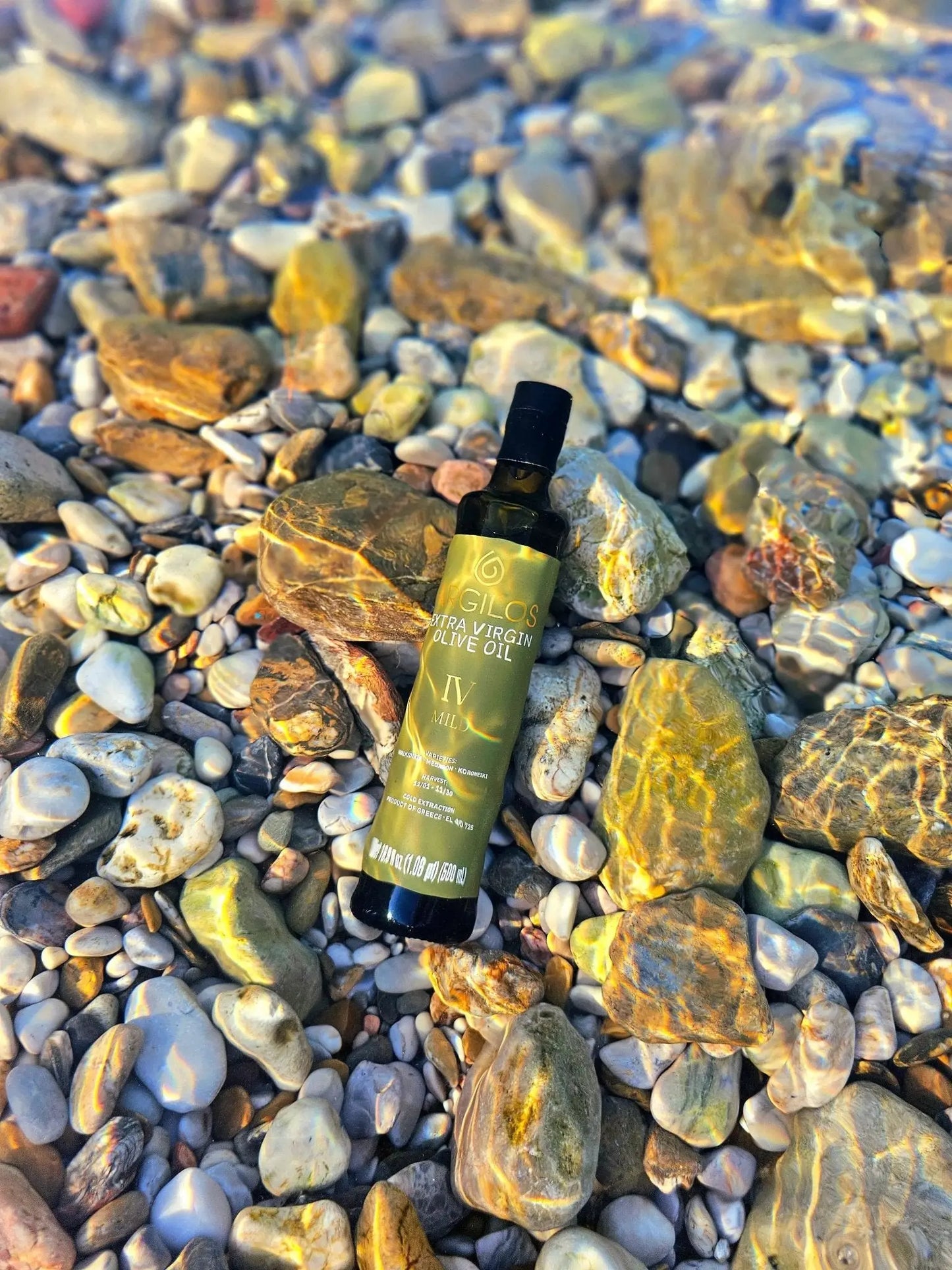 ARGILOS IV MILD Extra Virgin Olive Oil (500ml) - Nostos Goods