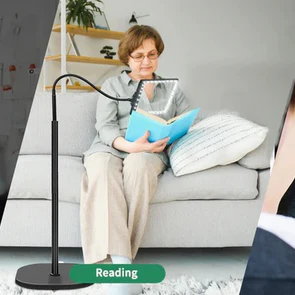 Hands Free Full Page Magnifying Glass with LED Light and Adjustable Stand for Reading and Hobbies