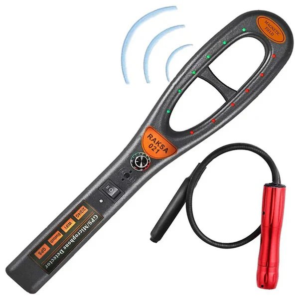 RF Signal Detector with Detection Tube and Multi-Alert Modes