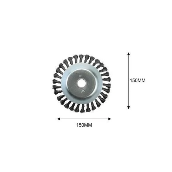 Stainless Steel Wire Trimmer Blade with 360-Degree Rotation for Grass Cutters