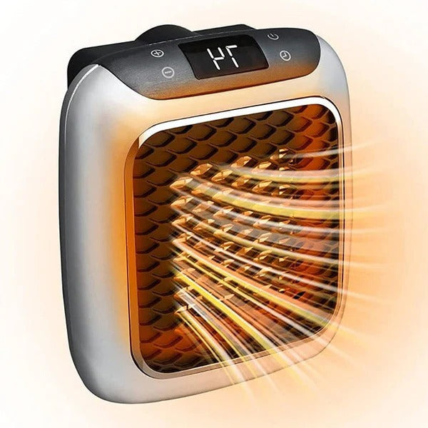 Ceramic Space Heater with Programmable Timer and LED Thermostat, 800W