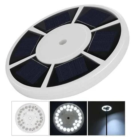 Solar Flagpole Light with 700 Lumens and Dusk Sensor