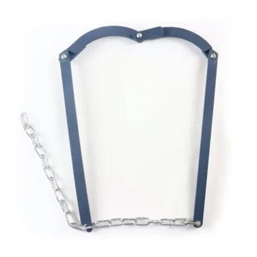 Fence Wire Strainer Tool with Dual Clamps and Lever Tensioning System