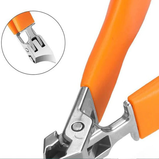 Nail Clippers with Wide Jaw Opening and Extra Large Grip for Thick Nails