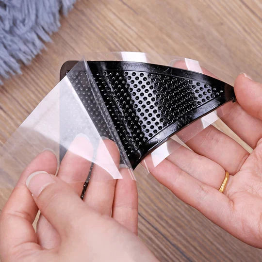Adhesive Rug Gripper Pads with Reusable Design for Hardwood, Tile and Laminate Floors