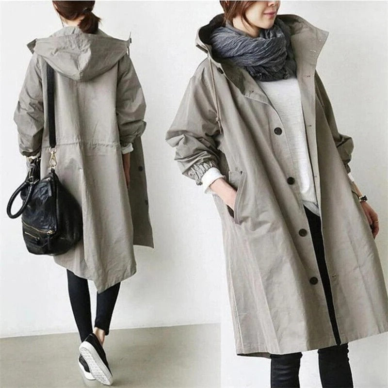 Women's Knee-Length Dress with Fitted Waist and Durable Construction