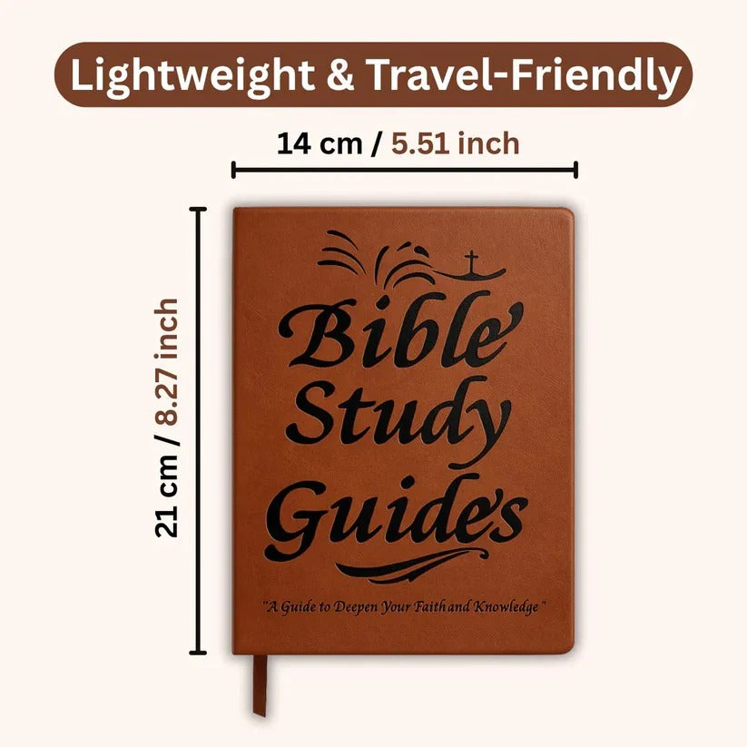 Bible Study Journal with 66 Book Summaries and Guided Reflection Pages