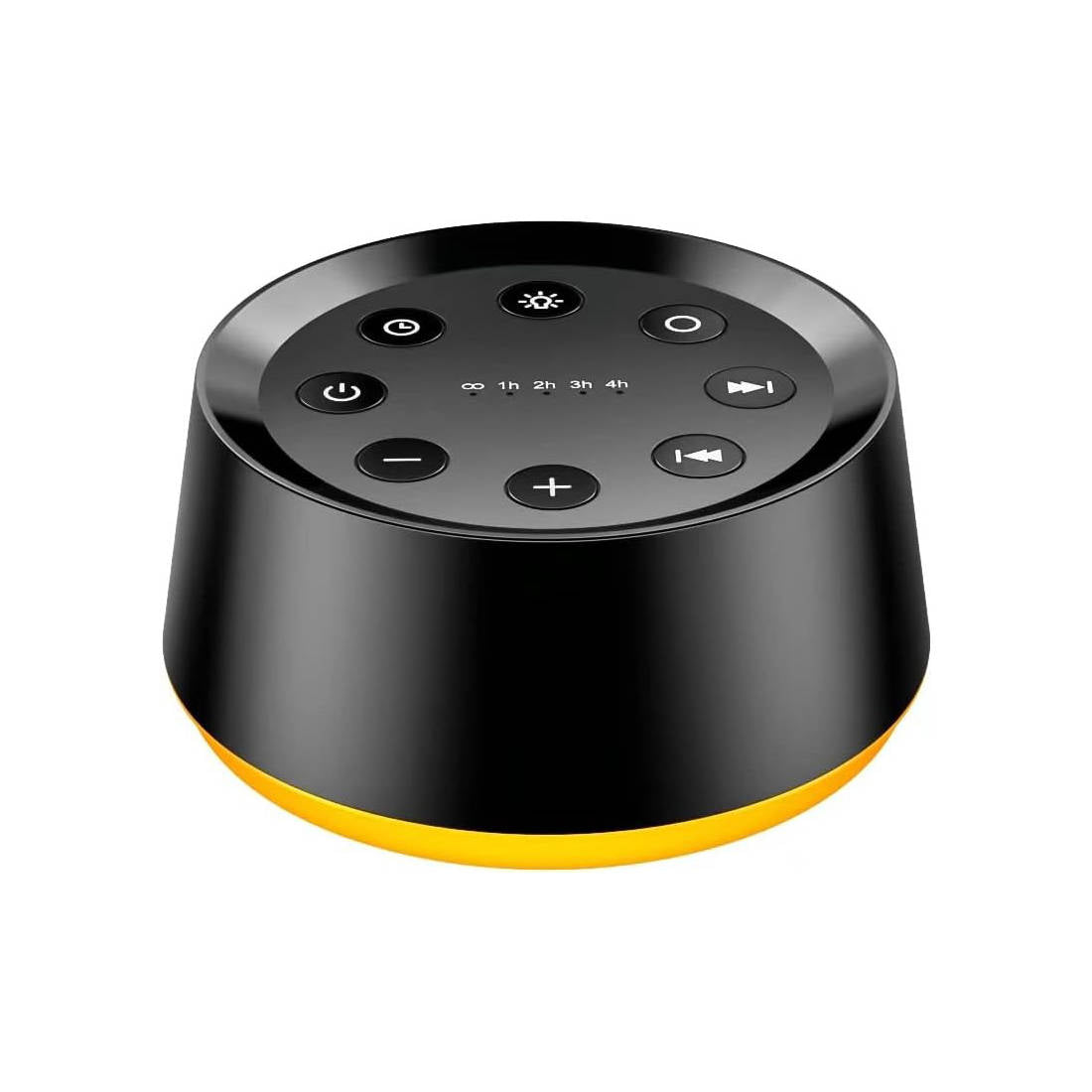 Sound Machine with 30 Soothing Sounds and 12-Color Night Light for Sleep