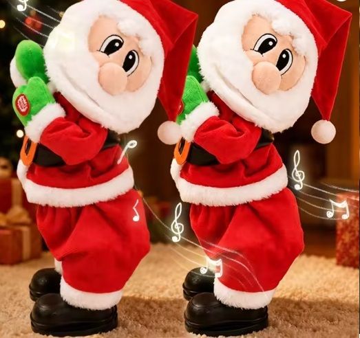 Dancing Santa Claus Toy with Music and Twerking Motion for Christmas