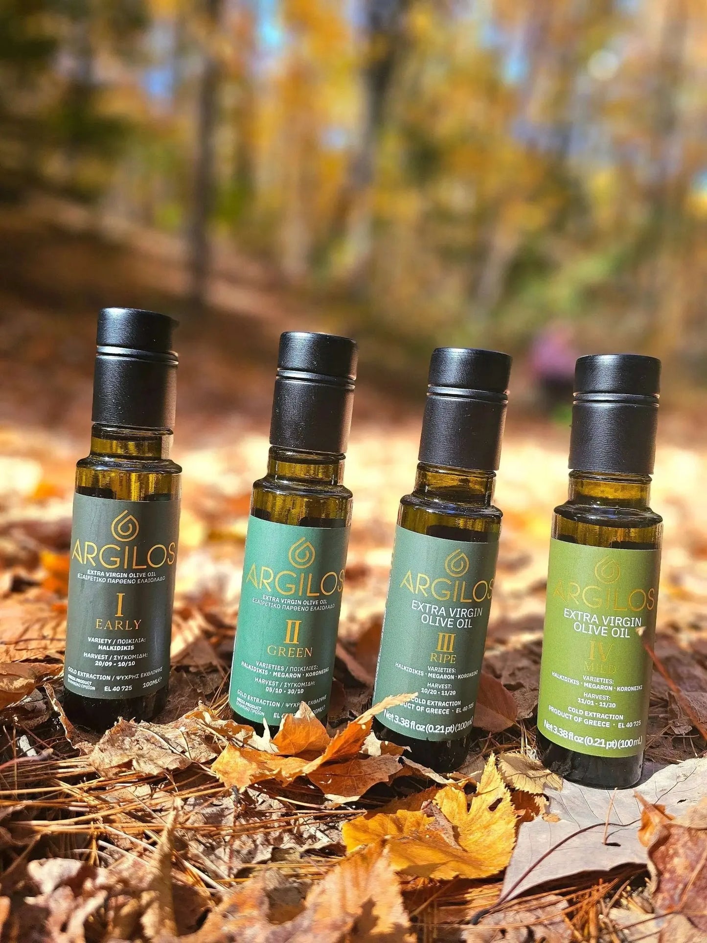 ARGILOS Extra Virgin Olive Oil Tasting Bundle - Nostos Goods