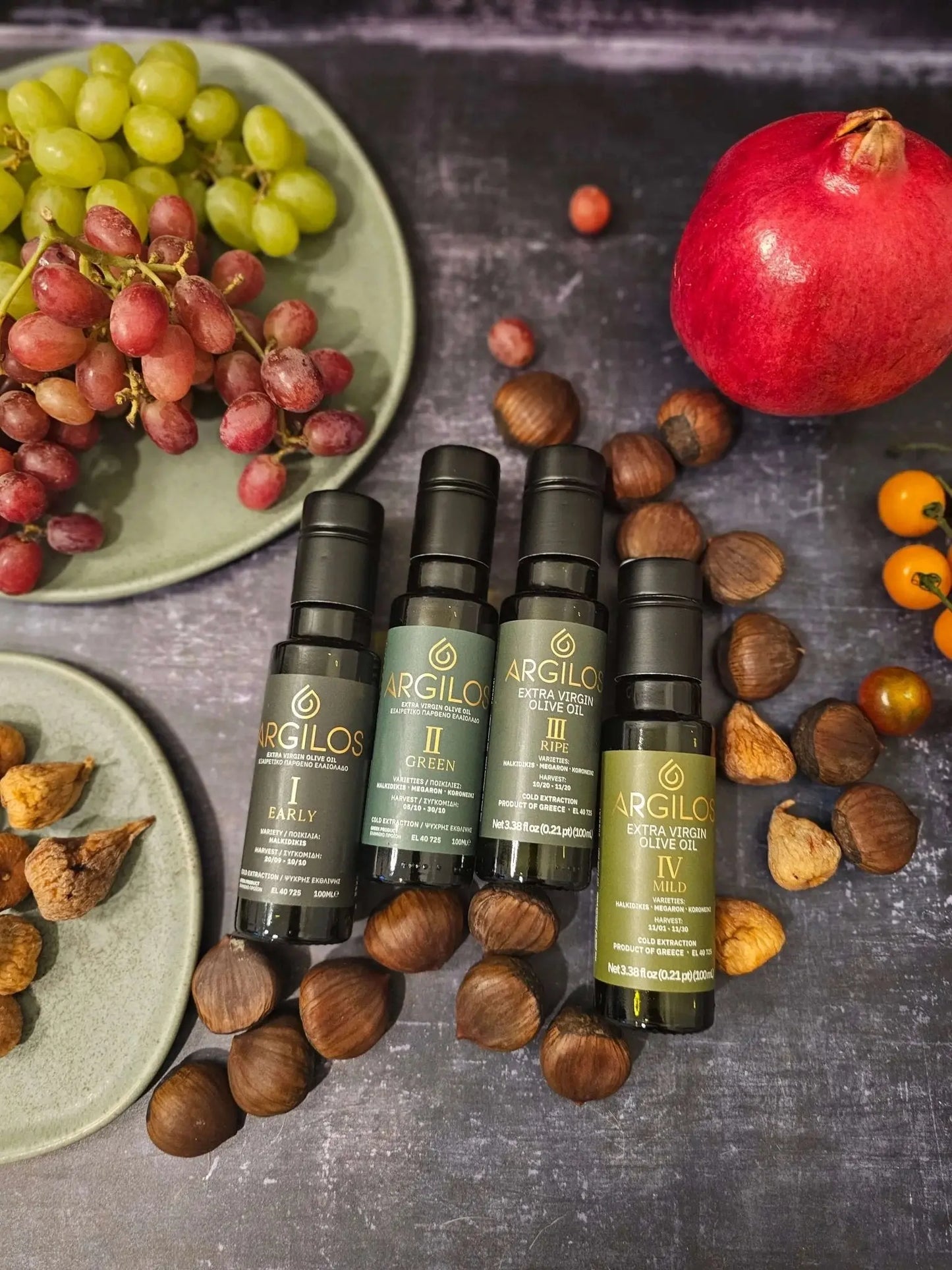 ARGILOS Extra Virgin Olive Oil Tasting Bundle - Nostos Goods