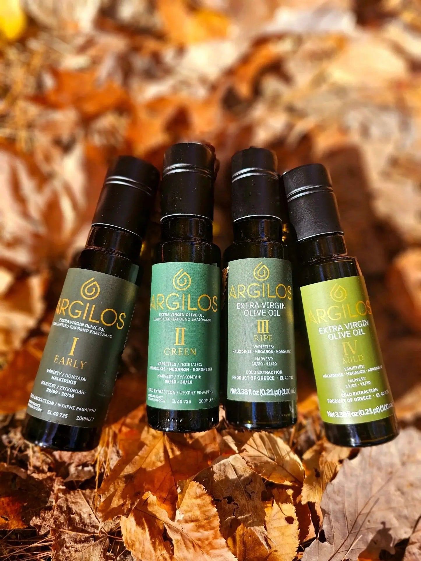 ARGILOS Extra Virgin Olive Oil Tasting Bundle - Nostos Goods