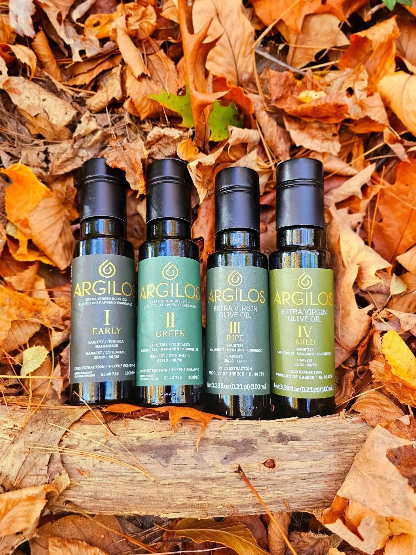 ARGILOS Extra Virgin Olive Oil Tasting Bundle - Nostos Goods