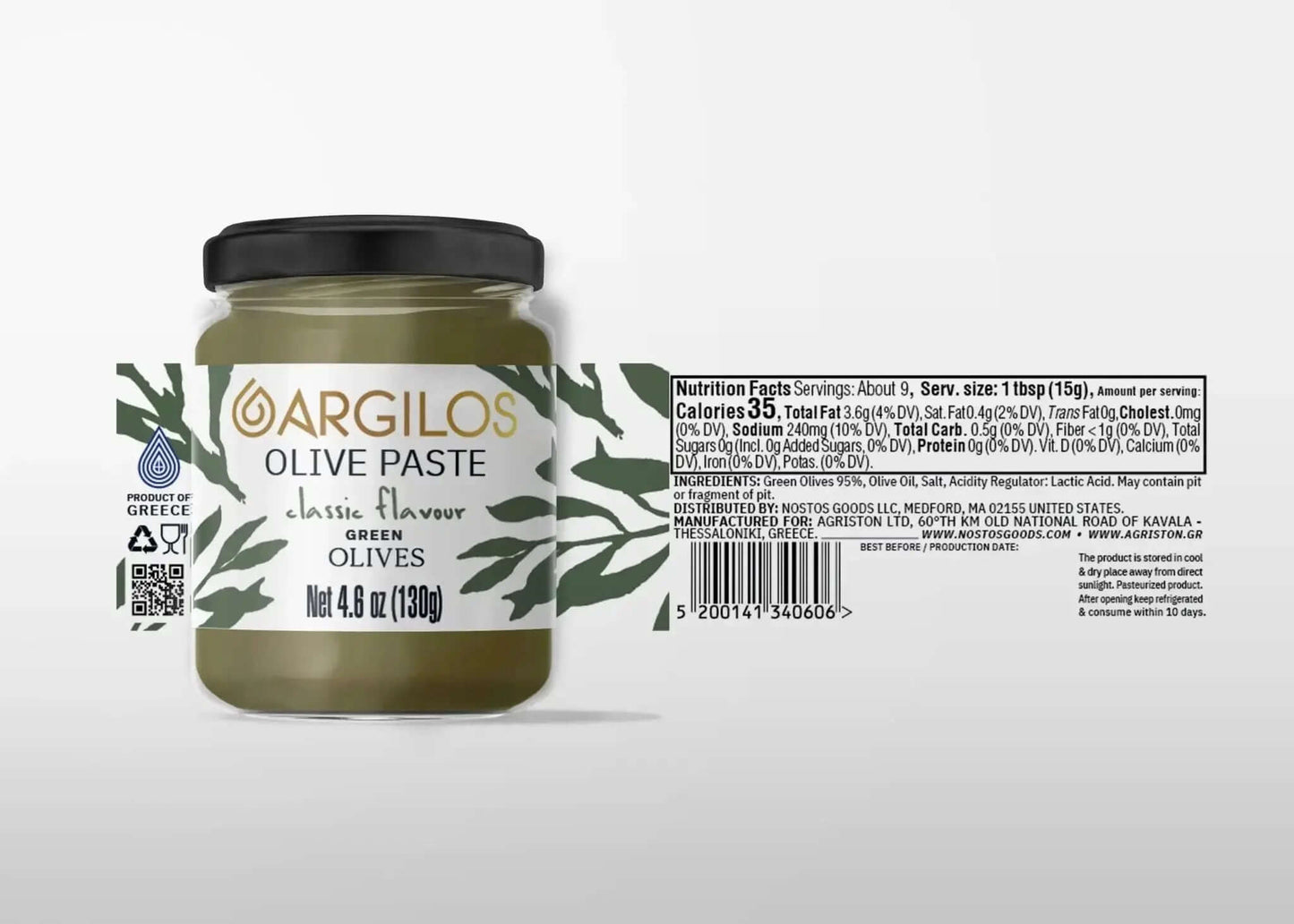 Olive Paste Quartet - Nostos Goods