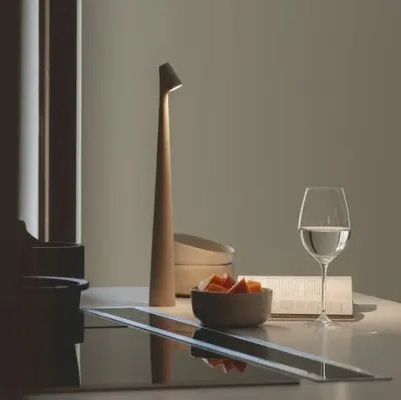 Wireless Touch Table Lamp with Adjustable Brightness and Color Temperature
