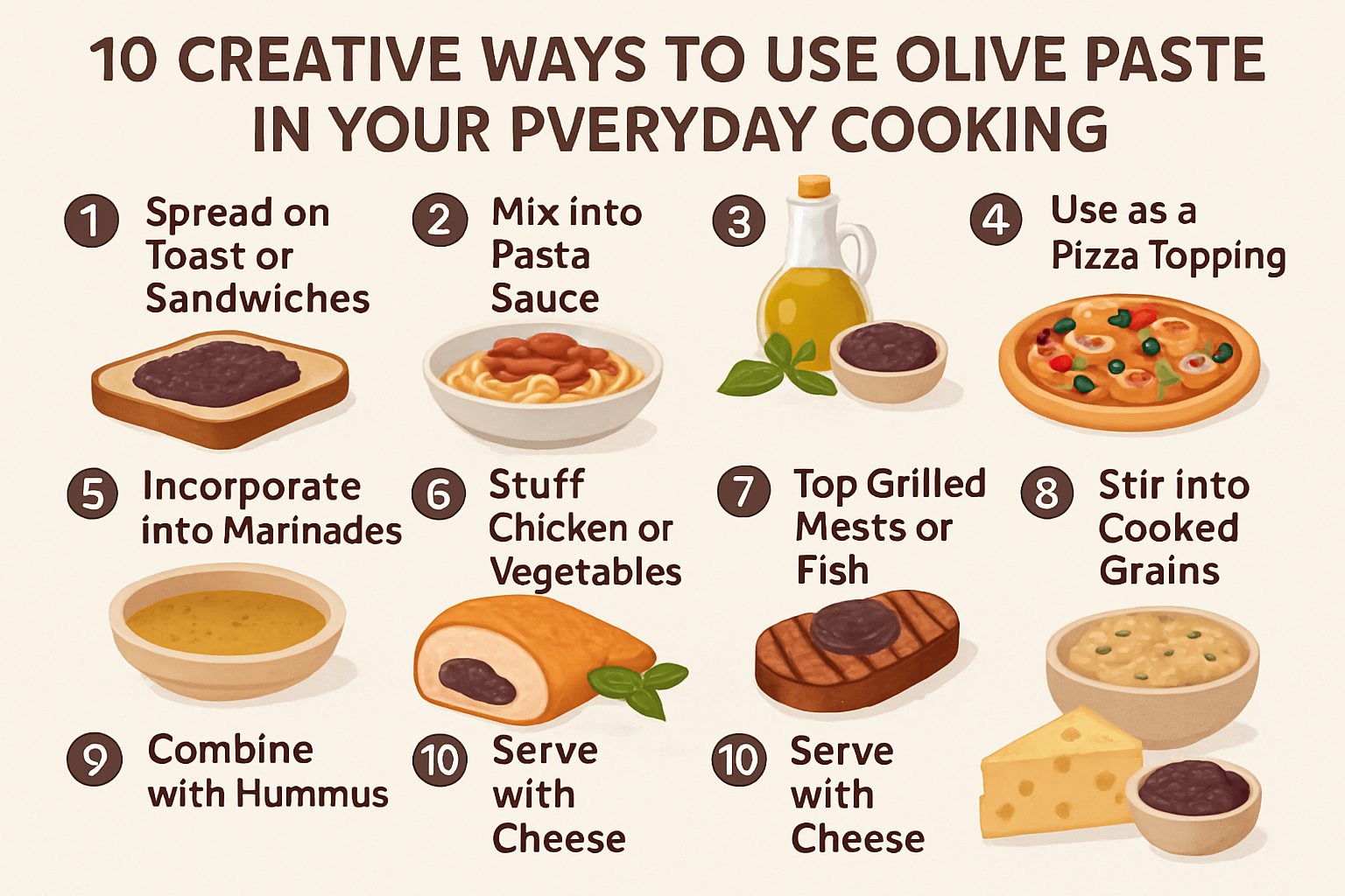 10 Creative Ways to Use Olive Paste in Your Everyday Cooking