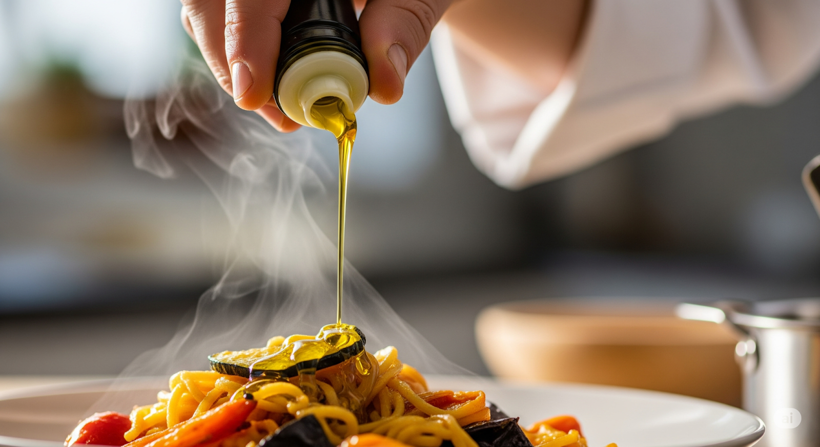 Drizzle After Cooking