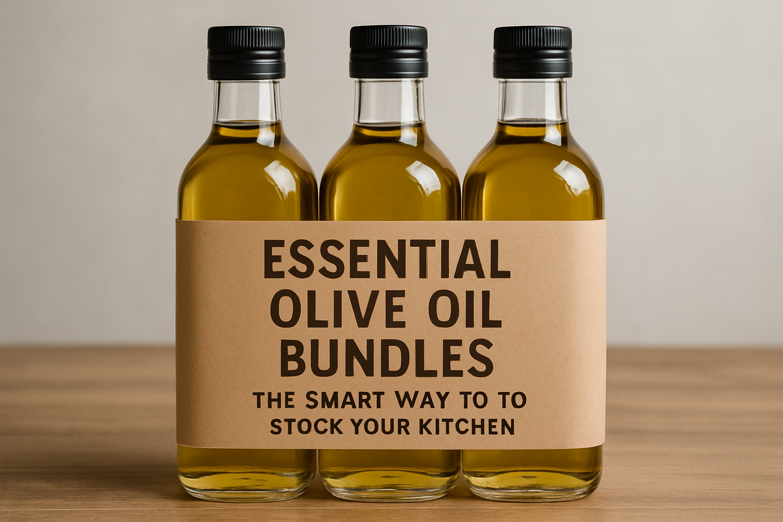 Essential Olive Oil Bundles: The Smart Way to Stock Your Kitchen