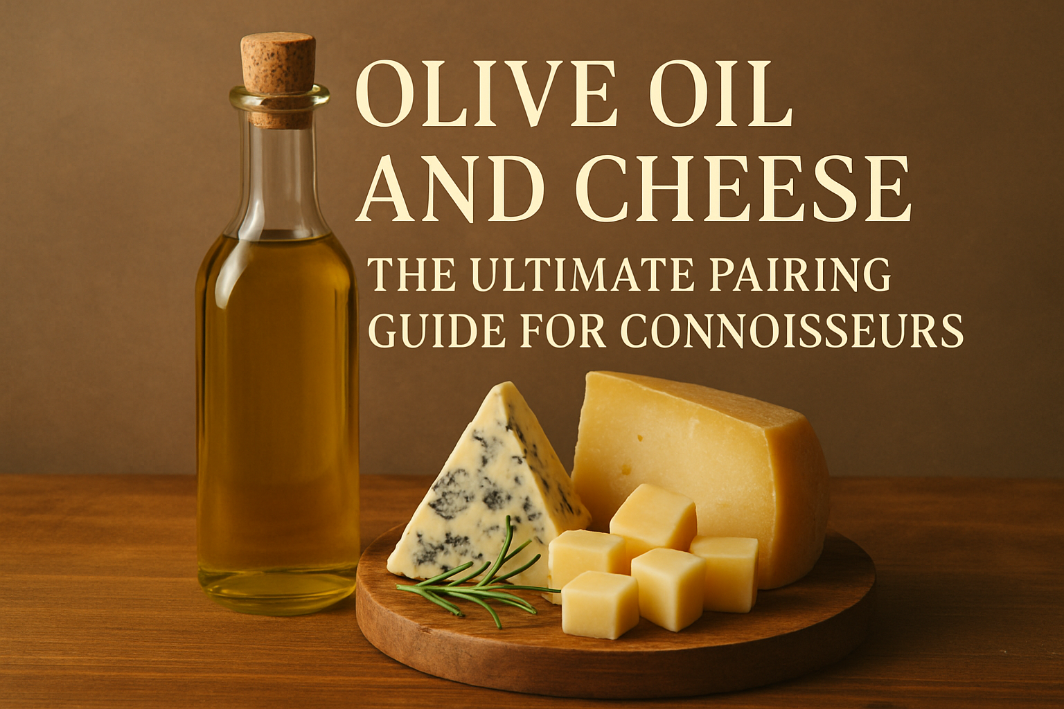 pair olive oil and cheese