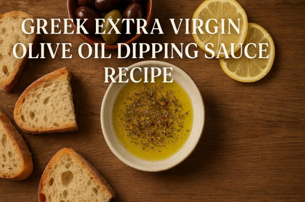 Greek Extra Virgin Olive Oil Dipping Sauce Recipe