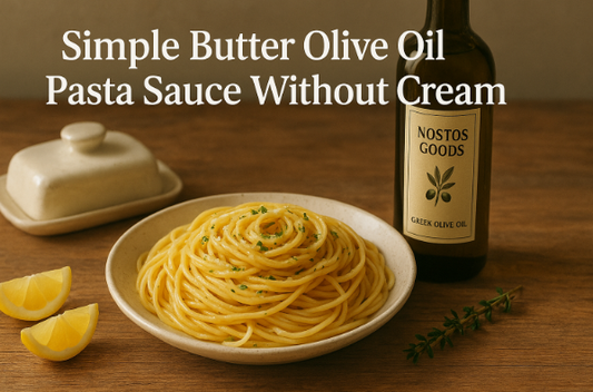Simple Butter Olive Oil Pasta Sauce Without Cream