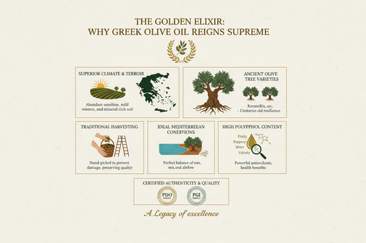 Greek Olive Oil: What Makes It the World’s Healthiest Choice.