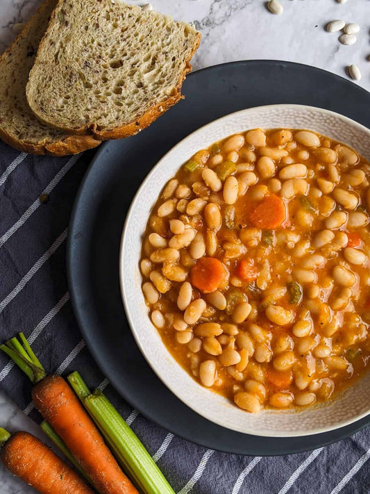 Traditional Greek Bean Soup (Fasolada) - Nostos Goods