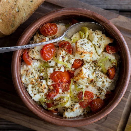 Bouyiourdi (Spicy Baked Feta) Recipe