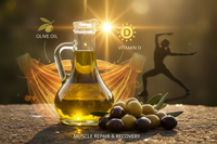 Olive Oil and Vitamin D for Muscle Repair