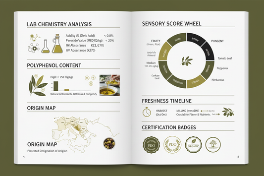 Understanding Premium Olive Oil Quality: A Complete Metrics Guide