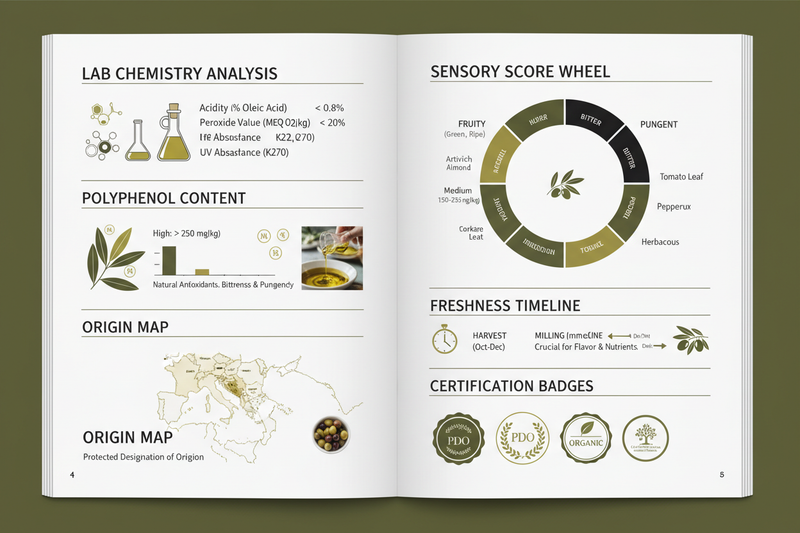 Understanding Premium Olive Oil Quality: A Complete Metrics Guide