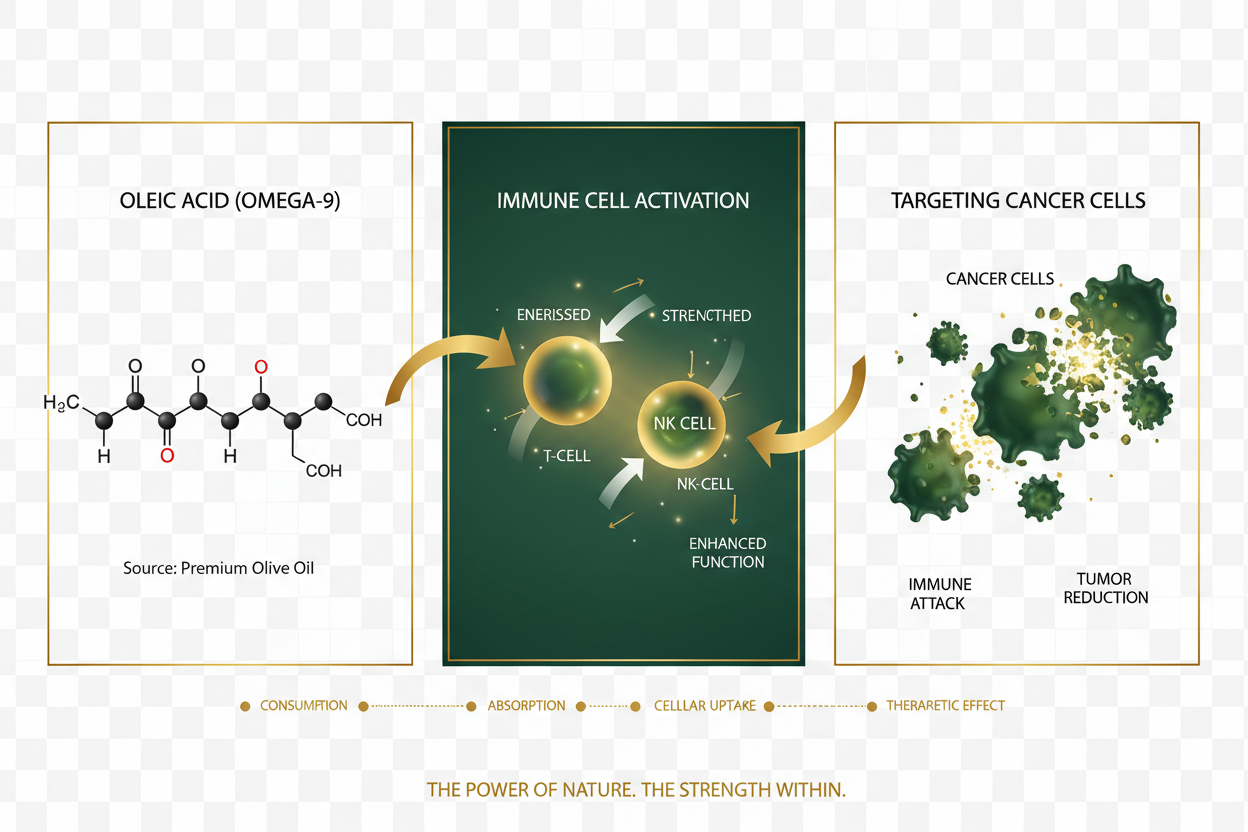 Study Links Oleic Acid to Stronger Immune Response in Cancer Patients