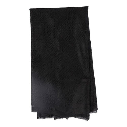 Spider Web Mesh Table Cloth with Halloween Party Decorations and Black Polyester Fabric