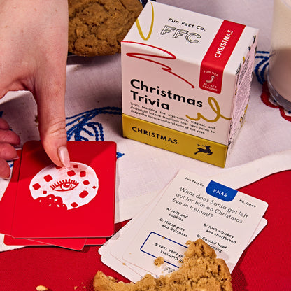 Holiday Trivia Card Deck with Global Christmas Facts and Multiple Question Formats