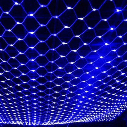 Net Mesh String Lights with Copper Wire and LED Bulbs for Outdoor Patios All Vera Mart