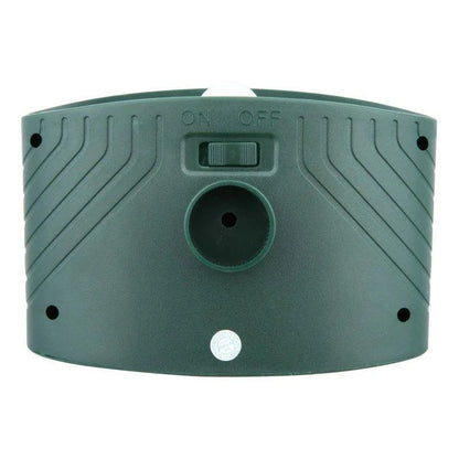 Solar Motion Sensor Repeller with Ultrasonic Pulses and Flashing Light, 4-Pack