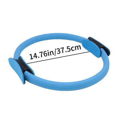 Resistance Ring with Fiberglass Core and Foam Handles for Pilates